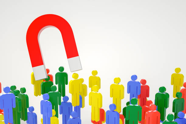 istock Magnet with Group of People 1280052184