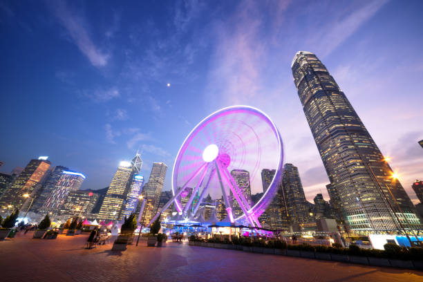 istock Observation Wheel, Hong Kong 1280053409