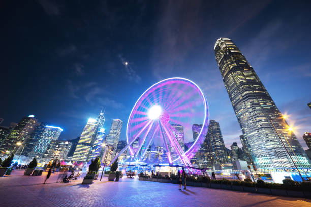 istock Observation Wheel, Hong Kong 1280053411