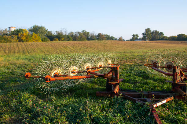 Farm Equipment--Automatic Hay Rake-Hamilton County ,  Indiana