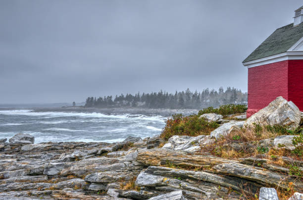 istock Rocky Maine Coast-Pemaquid Point Maine 1280054450