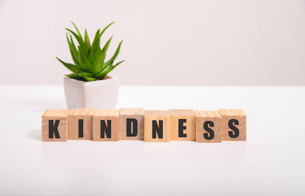 istock Word KINDNESS made with wood building blocks,stock image 1280062789