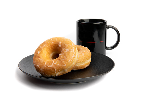 sweet donuts, or doughnuts, offer a fast snack with coffee