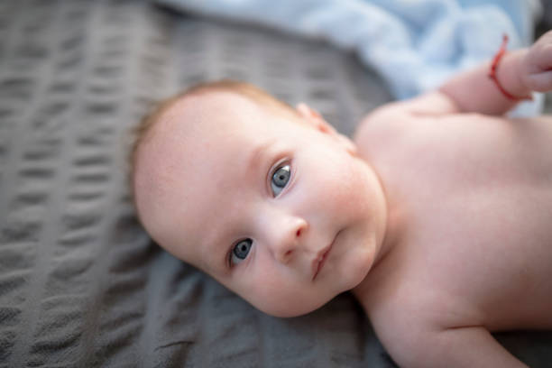 istock Portrait of beautiful baby 1280076965