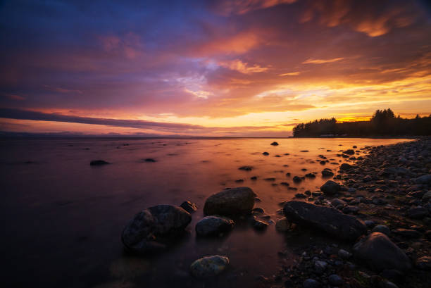 istock Jordon River Sunset Vancouver Island 1280081371