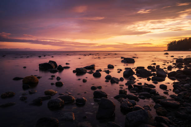 istock Jordon River Sunset Vancouver Island 1280081674