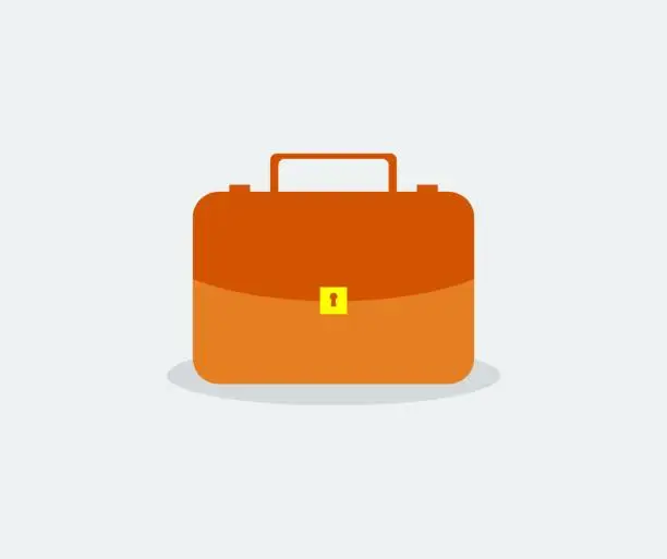 Vector illustration of suitcase icon