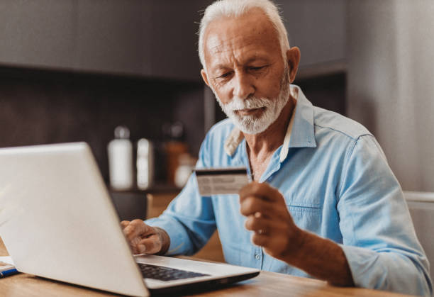 istock Senior man at home 1280087615