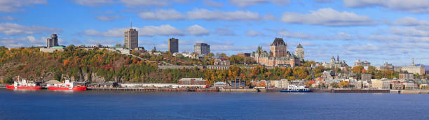 istock Panoramic view of Quebec City in autumn 1280091818