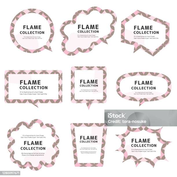 Callout Frame This Is A Set Of Callout Frames Stock Illustration - Download Image Now ...