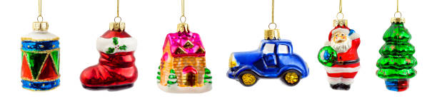 istock Set of christmas decorations 1280111432