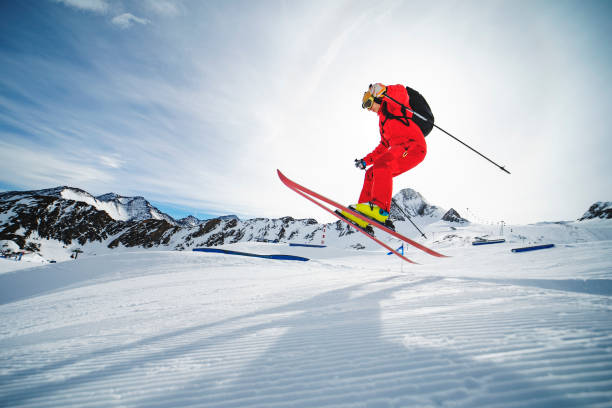 istock Winter holidays in ski resort 1280113274