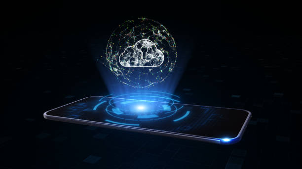 istock Smart Phone of 5g High-speed Internet of Things IOT concept, Digital Data Network Cloud Computing Cyber Security, Technology Internet Marketing, Global Network and Telecommunication, 3d rendering 1280113645