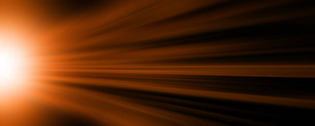 istock Orange sunbeam burst of light 1280113686