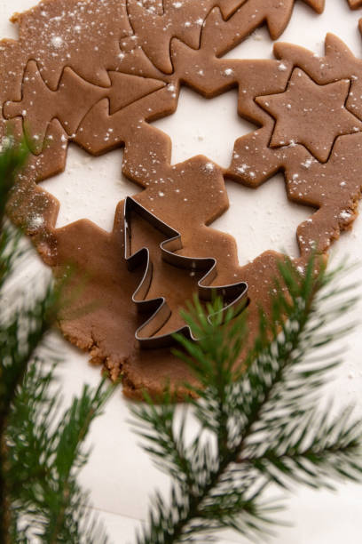 istock Cooking Christmas gingerbread cookies 1280114971