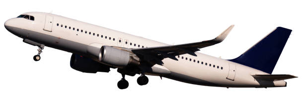 istock Commercial passenger airplane on white 1280121076