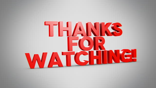 50+ Free Thanks For Watching & Youtube Videos, HD & 4K Clips - Pixabay