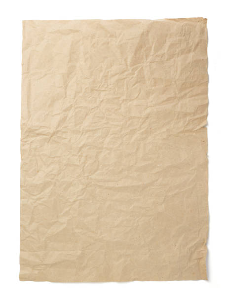 istock wrinkled paper at wooden plank wall or table 1280124830