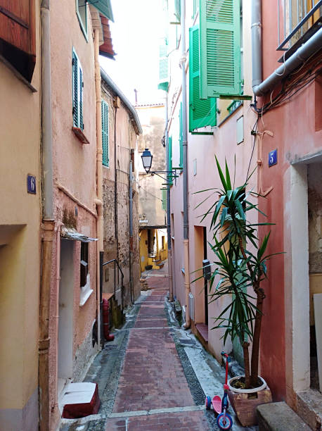 istock Narrow streets amidst buildings 1280125934