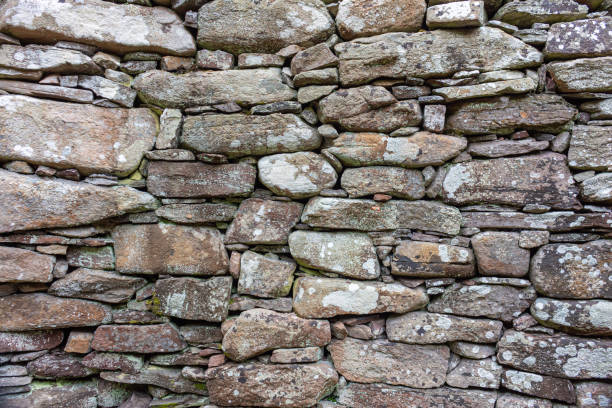 istock Part of a old stone wall, for background or texture. 1280129033