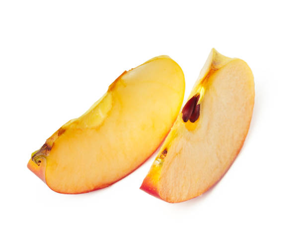 istock apples on a white background. High quality photo 1280134489
