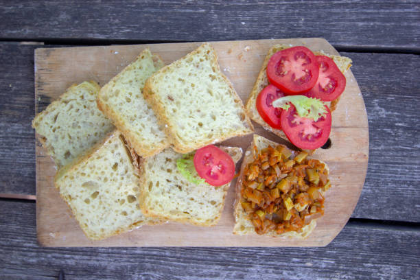 istock homemade bread with tomatoes and zucchini stew 1280136387