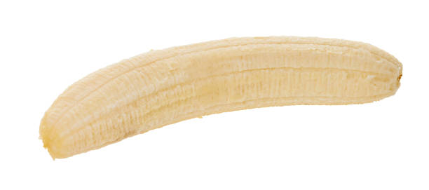 istock peeled banana on a white isolated background 1280137577