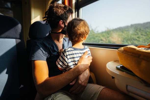 istock Train travel during pandemic 1280144723