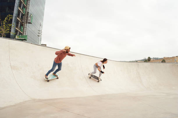 istock Young people having great time at the skate park 1280151864