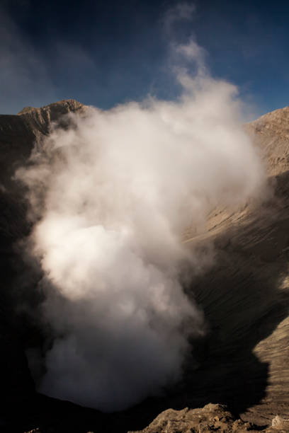 istock Smoky volcanic crater 1280151919