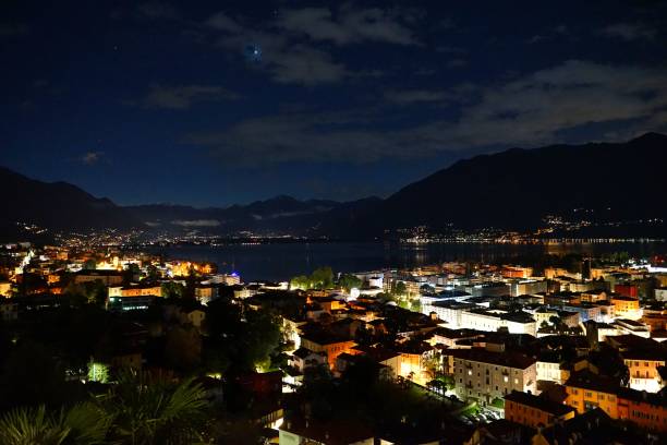 istock Locarno Piazza Grande Night View 1280154389