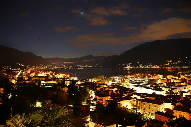 istock Locarno Piazza Grande Night View 1280154395