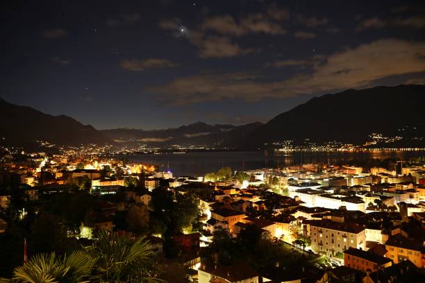 istock Locarno Piazza Grande Night View 1280154403