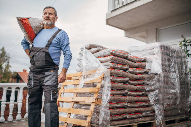 istock Portrait of a worker carrying a sack 1280161013