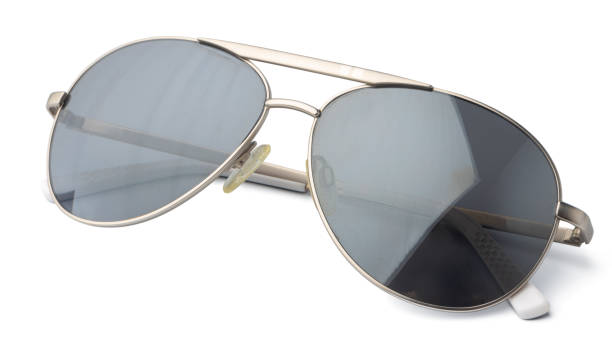 istock Stylish sunglasses isolated on white background, close up 1280161644