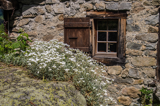 buet in vallorcine in haute savoie,france