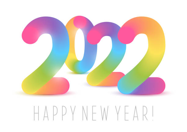 istock New Year concept with color 2022 numbers for holiday design 1280168047