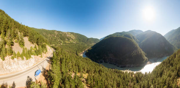 istock Beautiful Panoramic View of Canadian Nature 1280170233