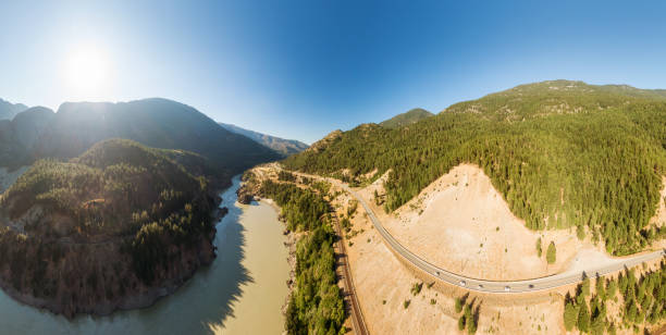 istock Beautiful Panoramic View of Canadian Nature 1280170241