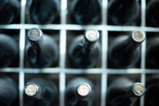 istock Cantina della Campania, view of the bottles. 1280173467