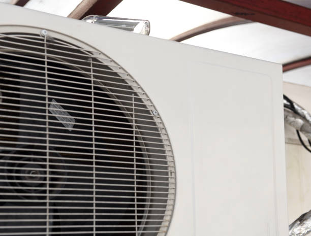 istock Air conditioning system on the wall of the building. 1280177905