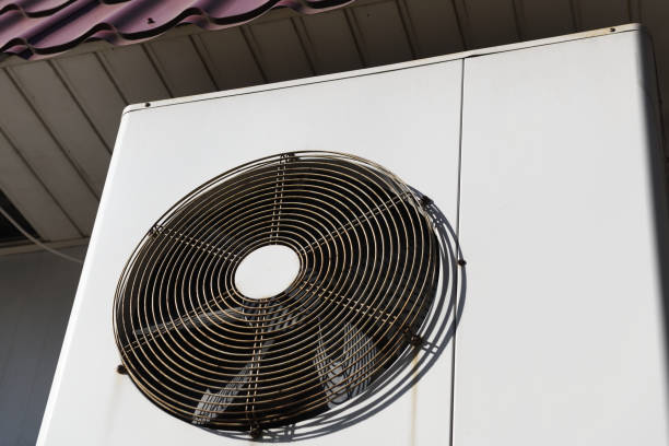 istock Air conditioning system on the wall of the building. 1280179264