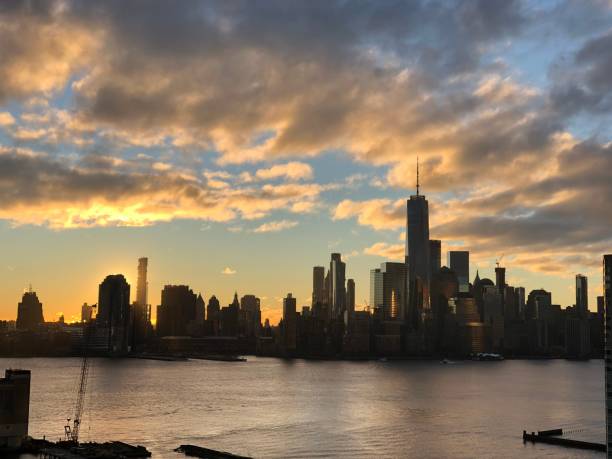 istock New York downtown silhouetted skyline 1280180596