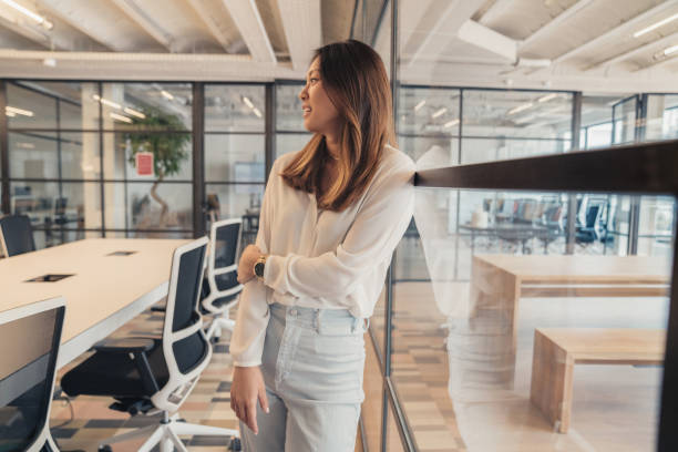 istock Businesswoman at the office 1280181827