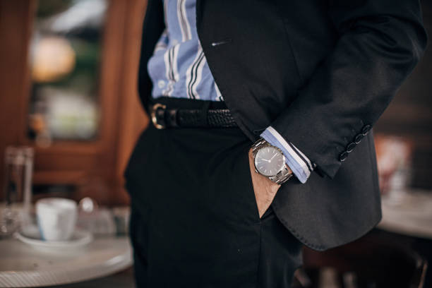 istock One businessman's hand in pocket wearing a watch 1280183376