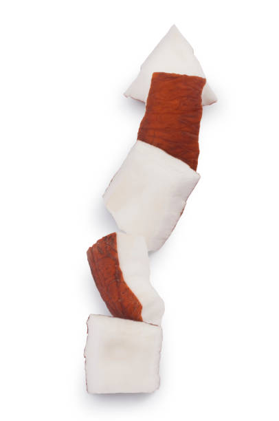 istock Pieces of Coconut on White. 1280187098