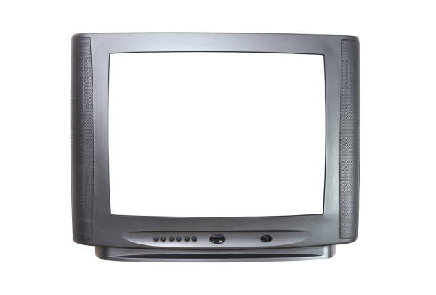 istock The old TV on the isolated.Retro technology concept. 1280187855