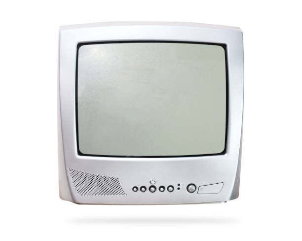 istock The old TV on the isolated.Retro technology concept. 1280187929