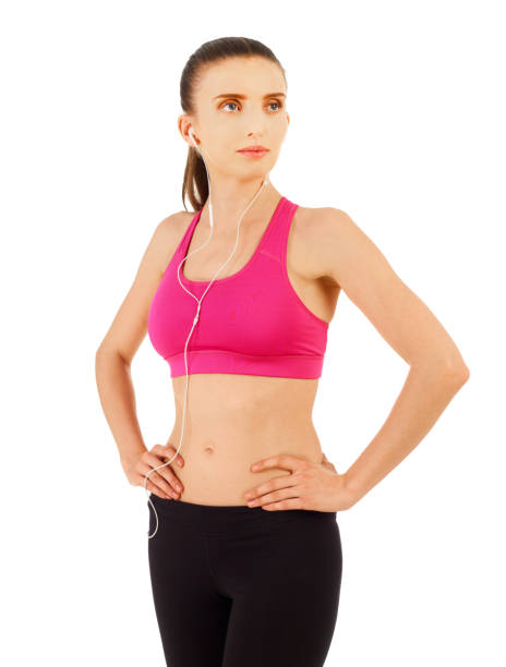 istock Woman in sport clothes 1280189122