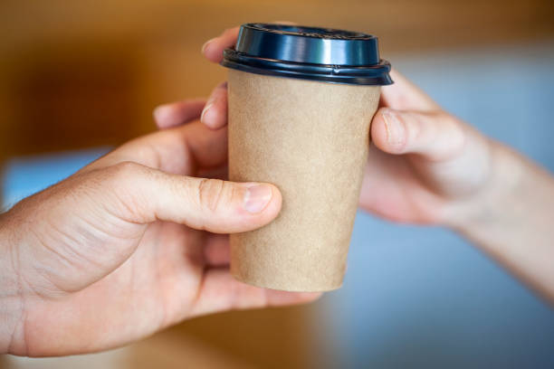 istock Close-up of disposable cup 1280208659